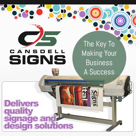 Cansdell Signs - Promotion