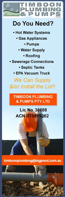 Timboon Plumbing - Promotion