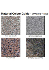 Globe Granite Colour Guide