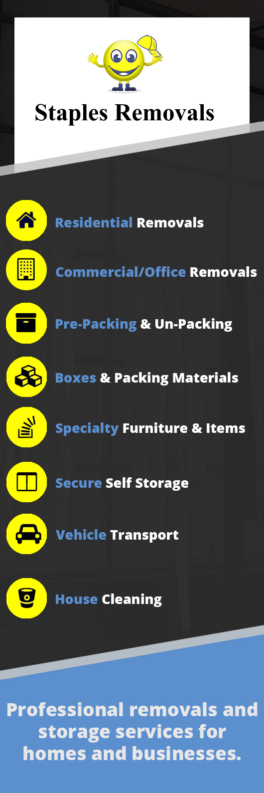 Staples Removals - Promotion
