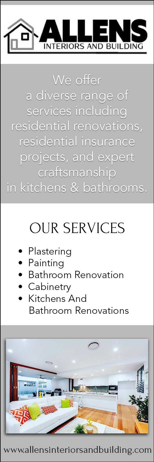 Allens Interiors And Building - Promotion