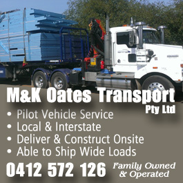 M & K Oates Transport Pty Ltd - Promotion