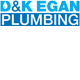 D &amp; K Egan Plumbing - logo