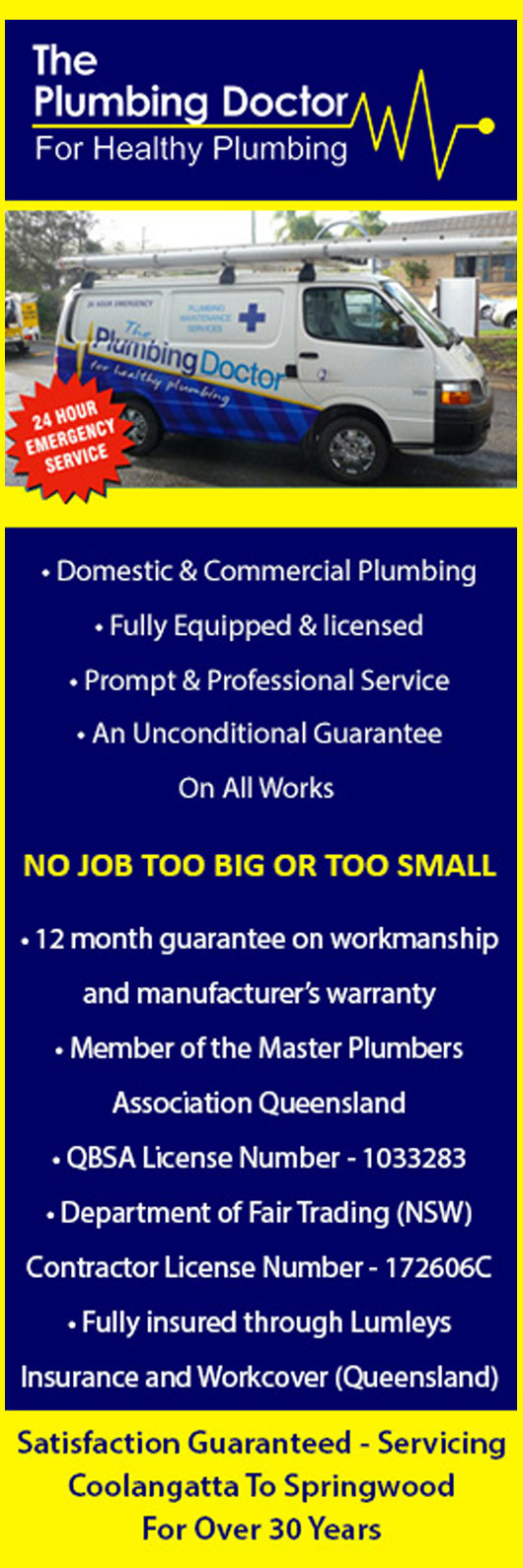 The Plumbing Doctor - Promotion
