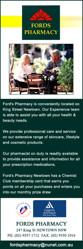 Fords Pharmacy - Promotion