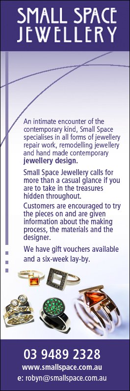 Small Space Jewellery - Jewellery Designers - 365A St Georges Rd ... Small Space Jewellery - Jewellery Designers - 365A St Georges Rd ...