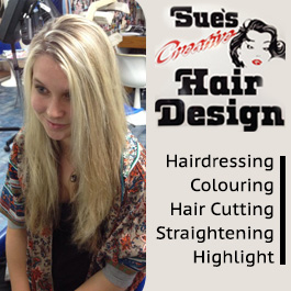 Sue's Creative Hair Design - Promotion