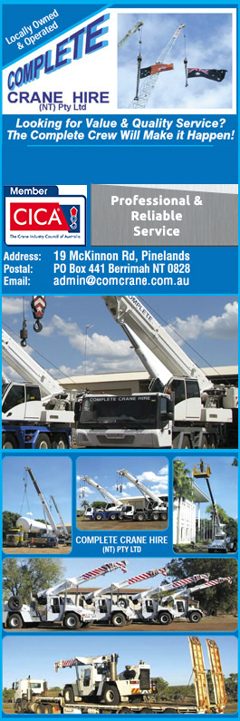 Complete Crane Hire (NT) Pty Ltd - Promotion