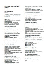 Nitrogen MSDS 2012
