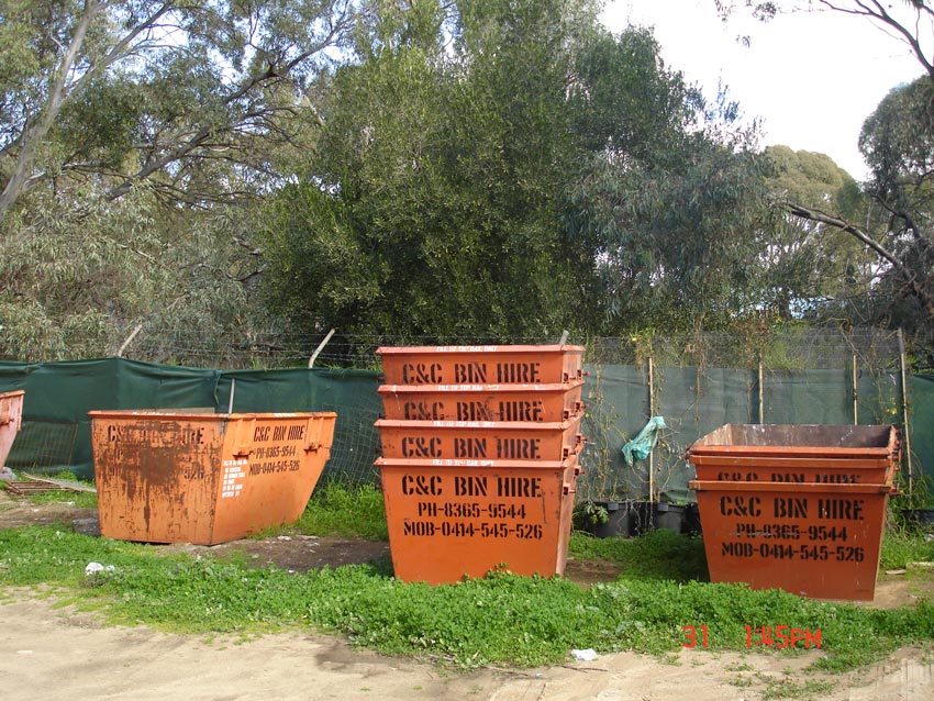 C&C Bin Hire Rubbish Removal & Skip Bins Paradise
