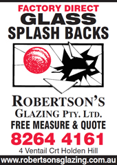 Glass Splash Backs