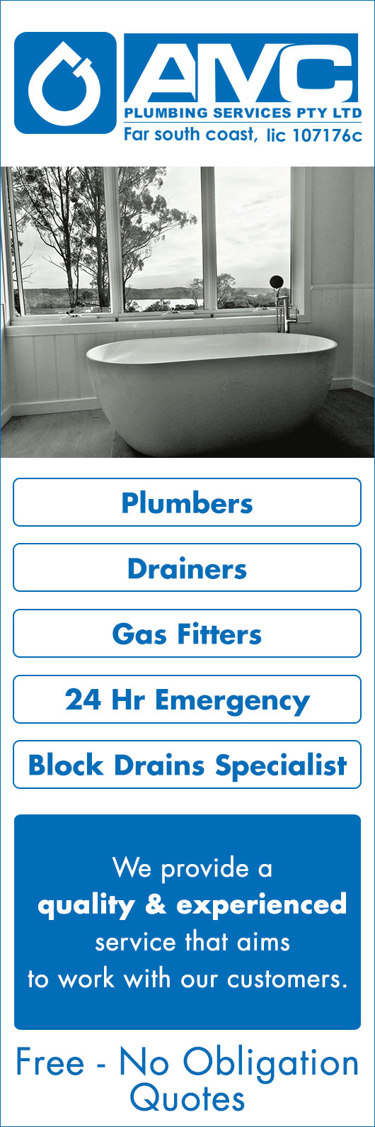 AMC Plumbing Service - Promotion