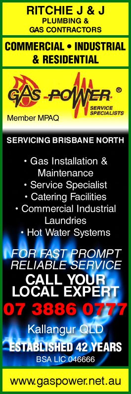 Ritchie J & J Plumbing & Gas Contractors - Promotion
