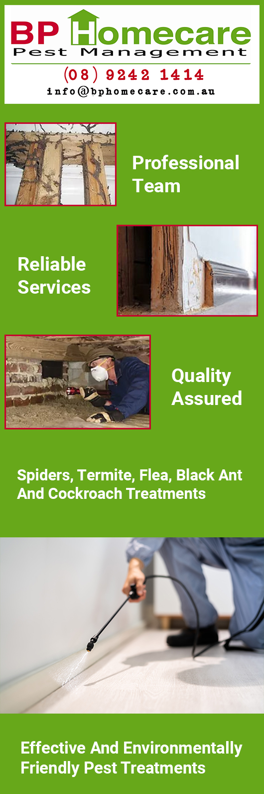 BP Homecare Pest Management - Promotion