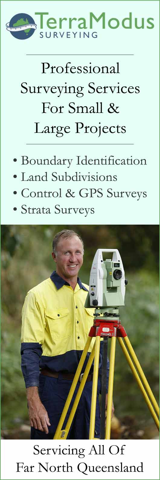 TerraModus Surveying Land Surveyors Cairns Yellow Pages®