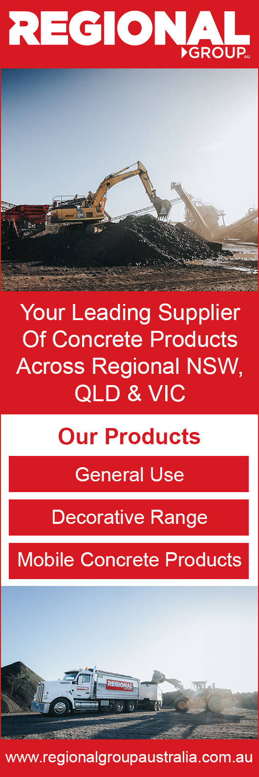 Regional Group Australia - Gracemere Concrete - Promotion