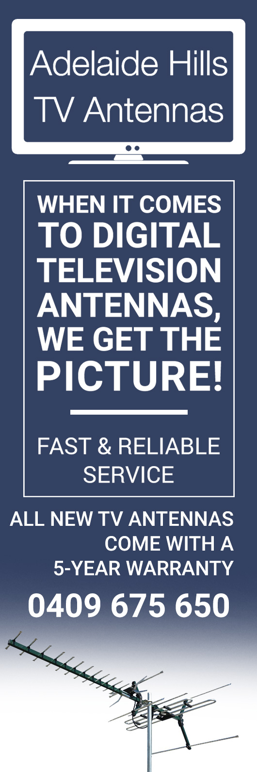 Adelaide Hills TV Antennas - Promotion