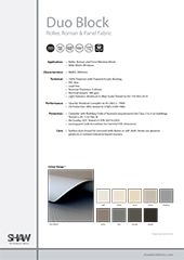 Duo Block Fabric