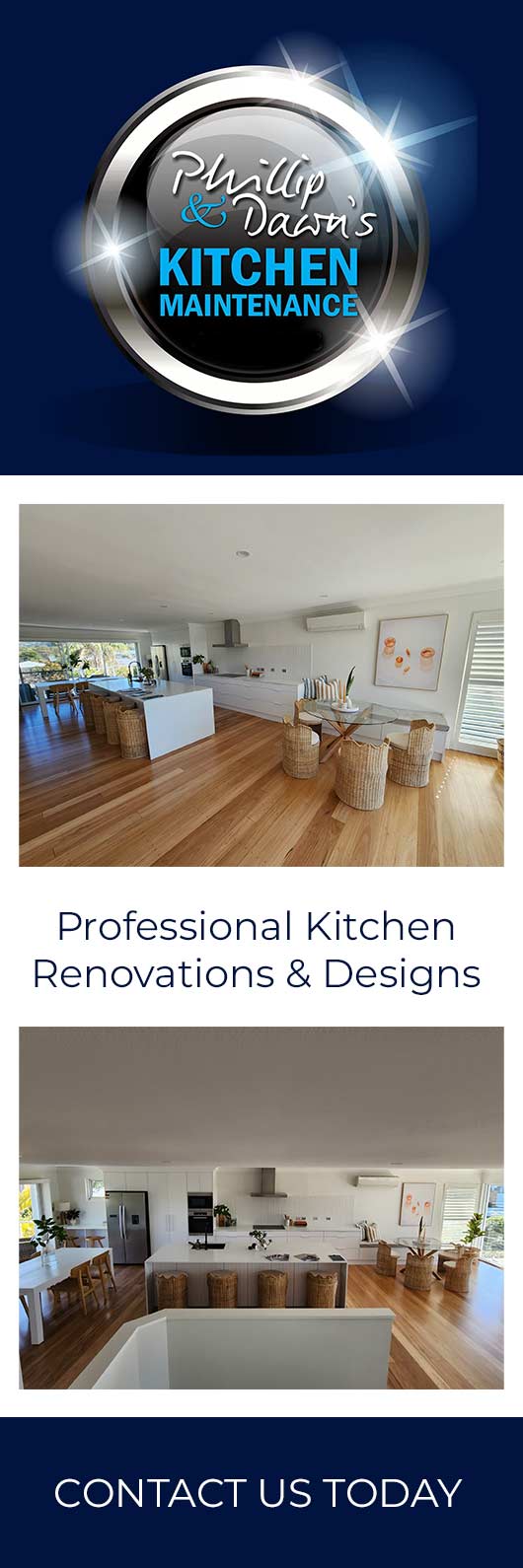 Phillip & Dawn's Kitchen Maintenance - Promotion