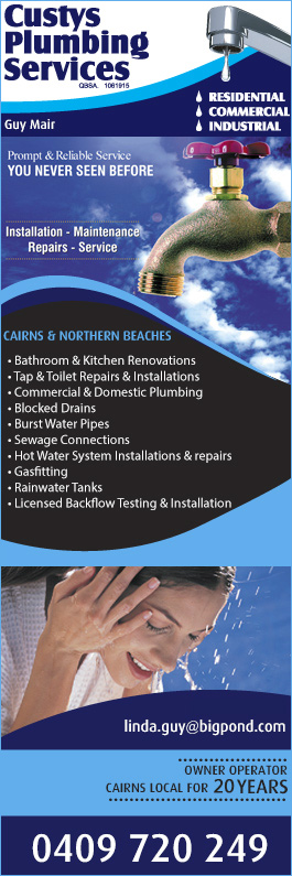 Custys Plumbing Services - Promotion