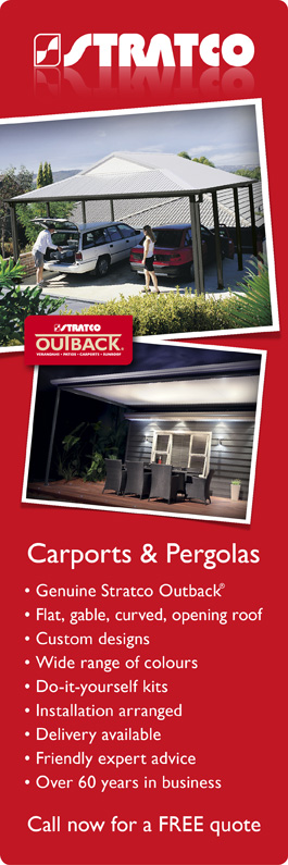 Stratco Outback Carports and Pergolas