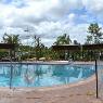 This is part of a recent commercial development ; a 16m diameter swim pool designed by Earthsolve.