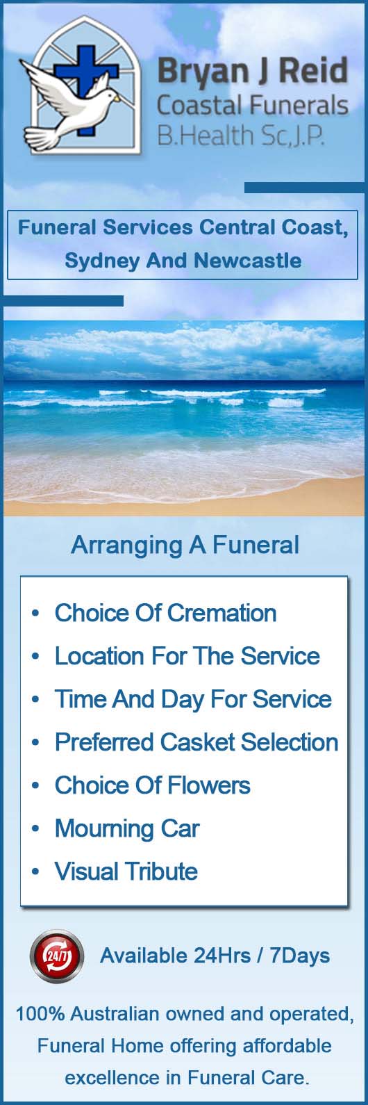 Bryan J Reid Funeral Services Funeral Directors 1/ 39 Victoria Rd