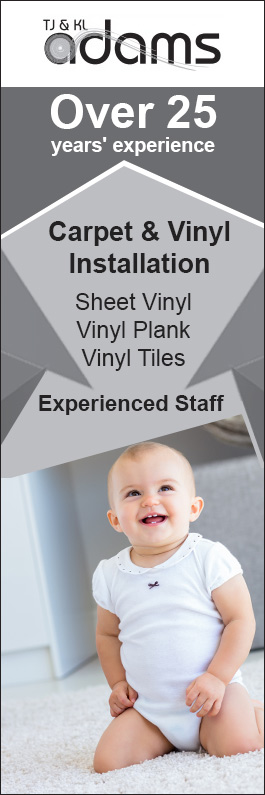 Troy Adams Carpet & Vinyl Installation - Promotion