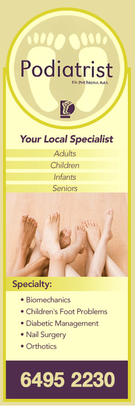 Nerida Manning Podiatrist - Promotion