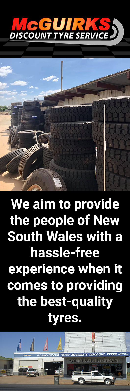 McGuirks Discount Tyre Service Pty Ltd - Promotion