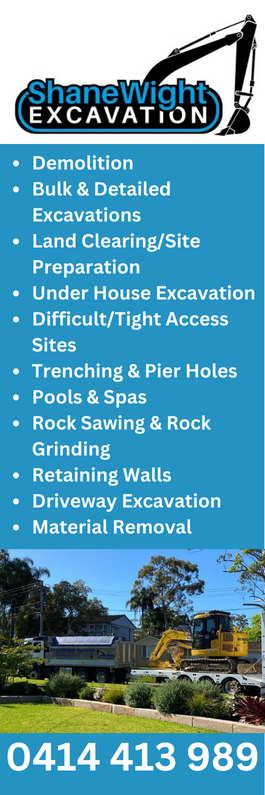 Shane Wight Excavation - Promotion