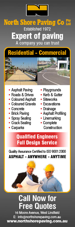North Shore Paving Co Pty Ltd - Promotion