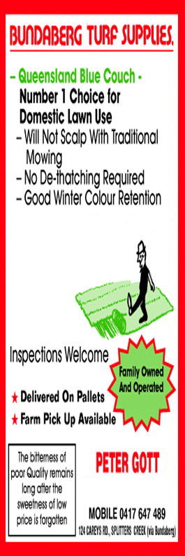 Bundaberg Turf Supplies - Promotion