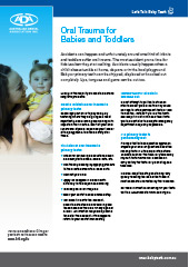 Oral Trauma For Babies