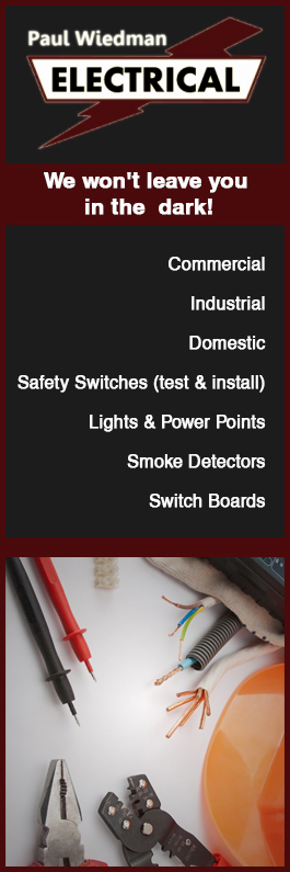 Paul Wiedman Electrical - Promotion