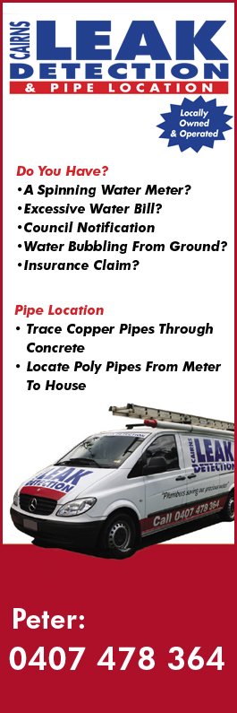 Cairns Leak Detection & Pipe Location - Promotion