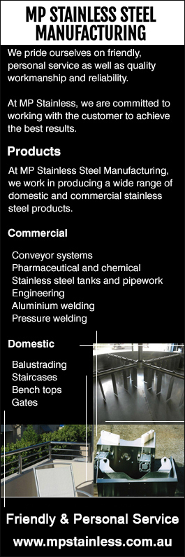 MP Stainless Steel Manufacturing - Promotion