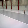 Strong epoxy flooring help keep the work environment safe.