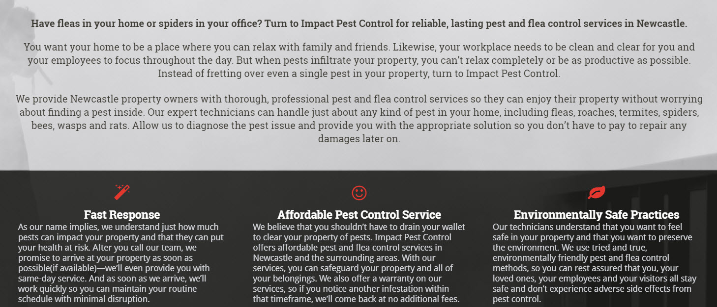Pest Control in Newcastle