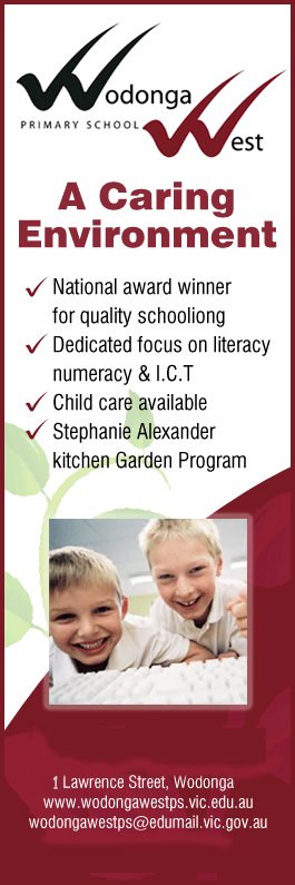 Wodonga West Primary School - Promotion