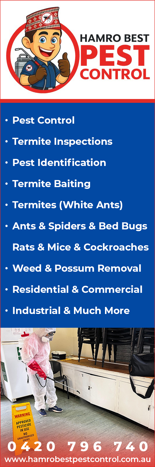 Hamro Best Pest Control - Promotion
