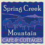 Spring Creek Mountain Cafe &amp; Cottages - logo
