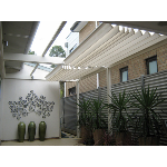 Shaderunner Retractable Sail - Controllable shade on demand for your entertaining area.