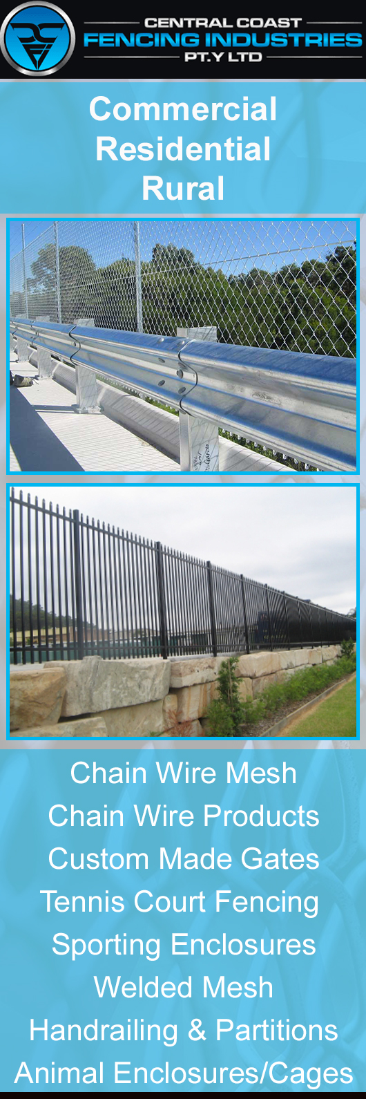 Central Coast Fencing Industries Pty Ltd - Promotion
