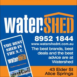Alice Springs Water Shed - Promotion