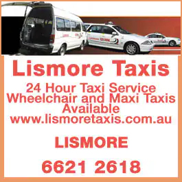 Lismore Taxis Co-Op Ltd - Promotion