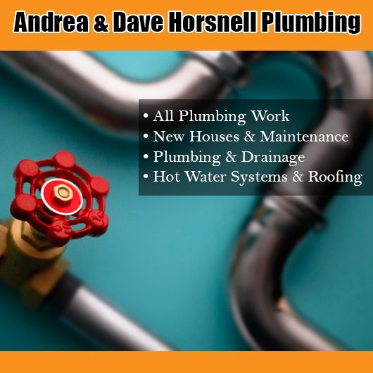 Andrea & Dave Horsnell Plumbing - Promotion