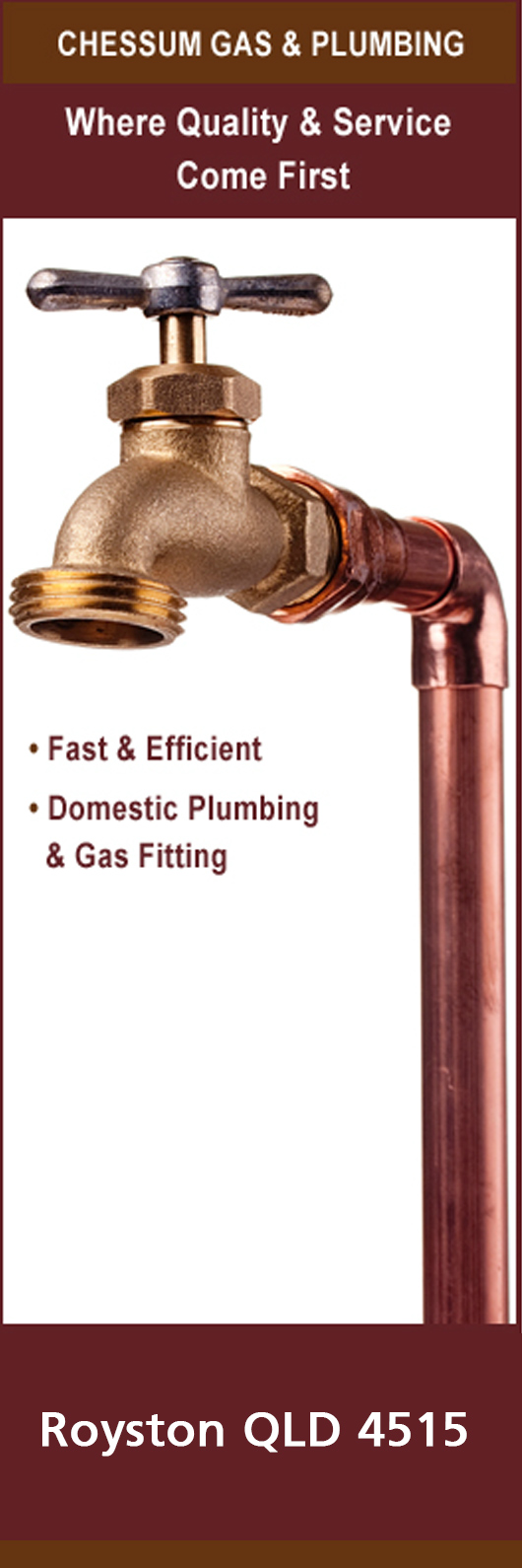 Chessum Gas & Plumbing - Promotion