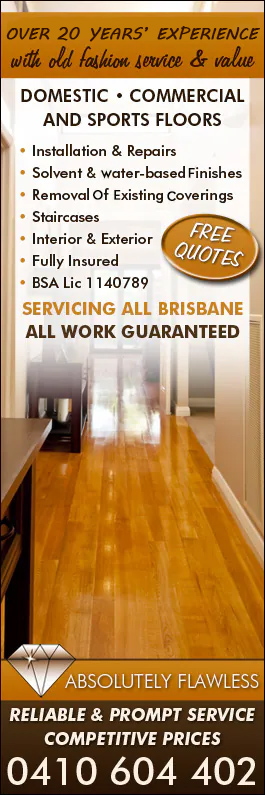 Absolutely Flawless Timber Flooring - Promotion