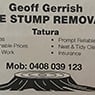 Geoff Gerrish Tree Stump Removals - Pic 2